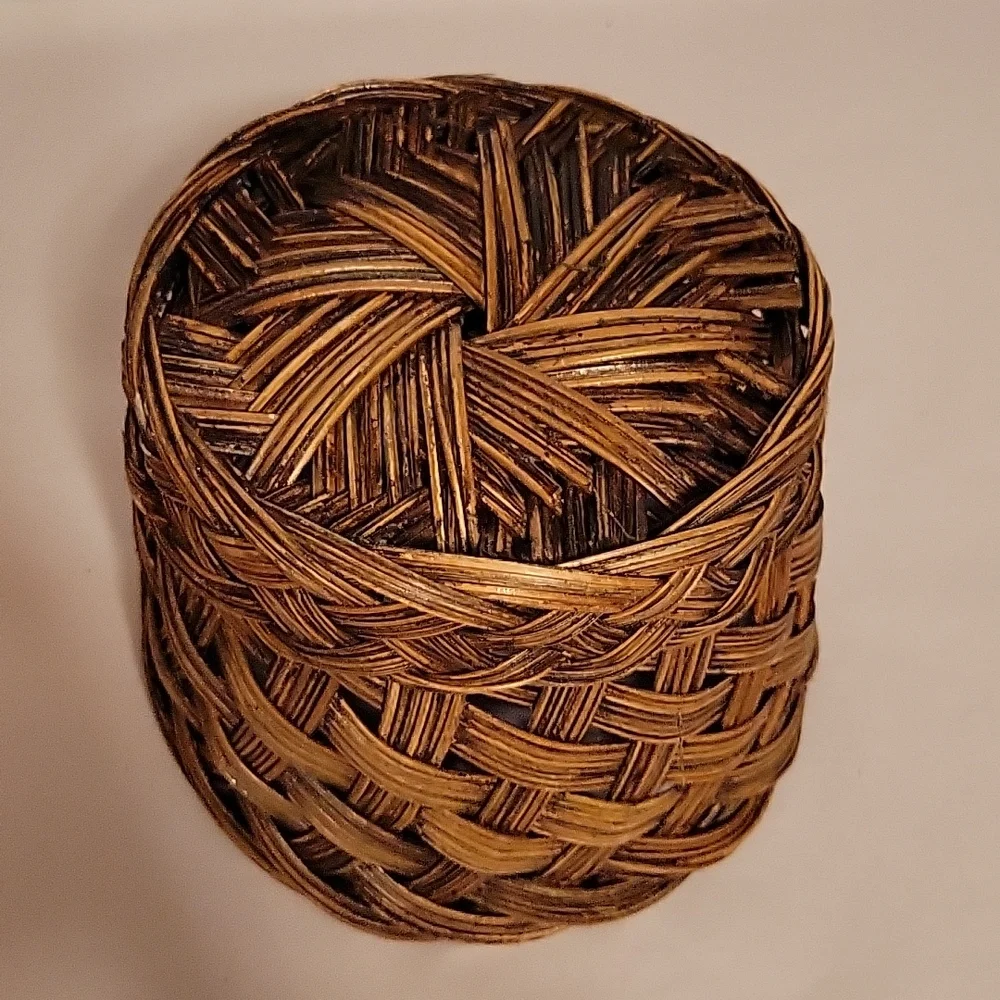 Brown Basket Planter